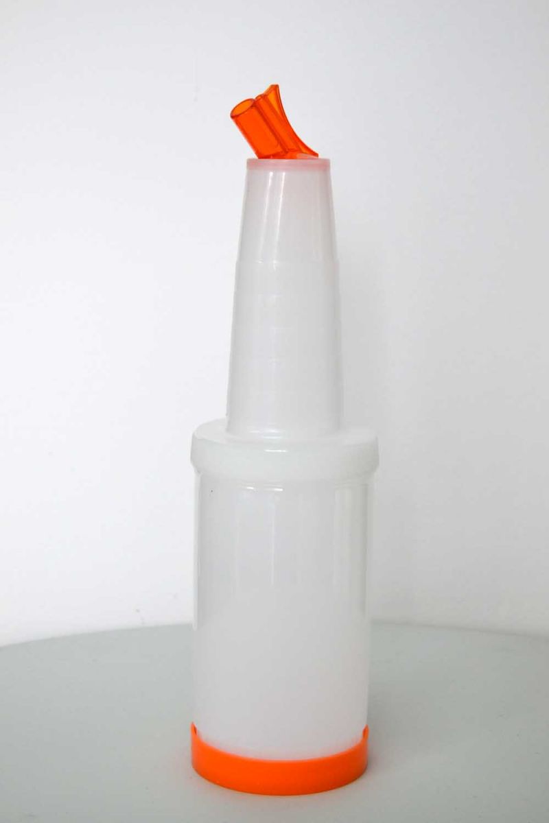 Pourer - picurator portocaliu | recipient mixare