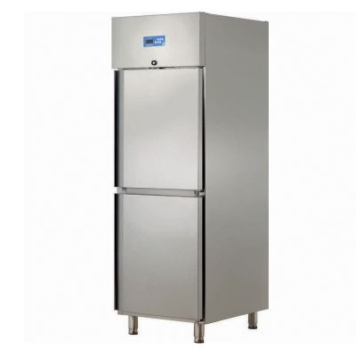Dulap frigorific simplu cu 2 usi INOX 430 | Frigider profesional inox Ozti