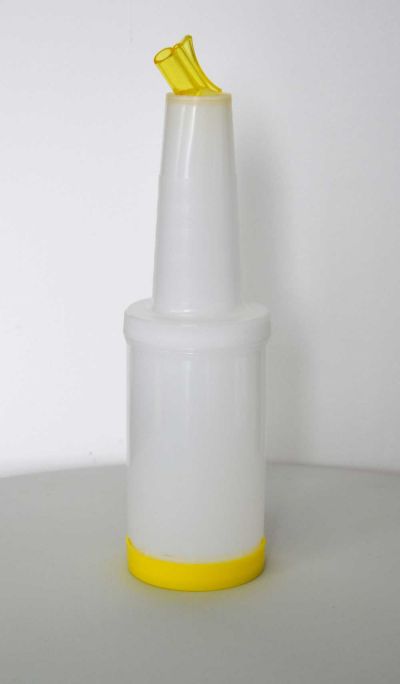 Pourer - picurator galben  | recipient mixare