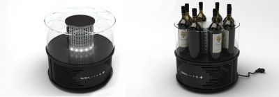 Vitrina frigorifica expunere vinuri ALEGRIA, 8 sticle fara led