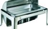Chafing dish cu capac roll top