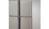 Dulap frigorific dublu cu 4 usi INOX 430 | Frigider profesional inox Ozti