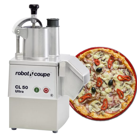 Robot taiat legume profesional CL50 Ultra pentru pizza +3 discuri.