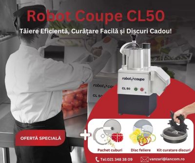 Roboti prelucrare legume Robot de Tăiat Legume Cl50 Robot Coupe - Promoție Specială - Lancom.ro