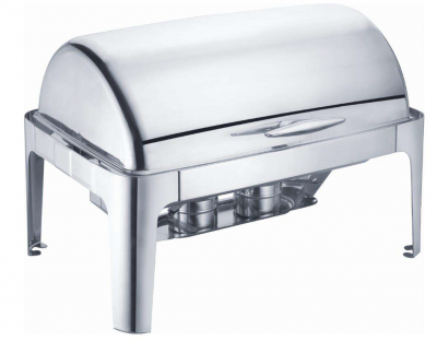 CHAFING DISH CU CAPAC ROLL TOP SI TAVA GN 1/1-65 MM