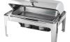 Chafing Dish CHAFING DISH CU CAPAC ROLL TOP SI TAVA GN 1/1-65 MM - Lancom.ro