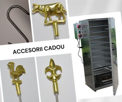 Afumatoare carne Afumatoare electrica 8 rafturi + Accesorii Cadou - Lancom.ro